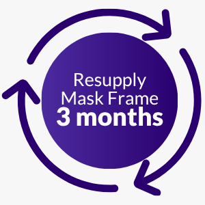 AirTouch&trade; F20 Mask | Mask Frame Resupply
