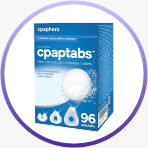 CPAP Mask Cushion Cleansing Tablets (96 Count) | What's Included