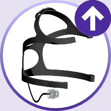 Fisher & Paykel FlexiFit 432 Full Face CPAP Mask Headgear Option | Overview
