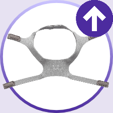 Philips Respironics Wisp Clear Nasal CPAP Mask Headgear Option | Overview