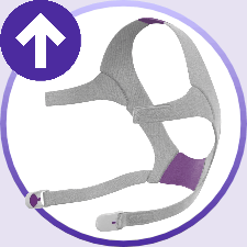 Resmed AirFit N20 for Her Nasal CPAP Mask Headgear Option | Overview