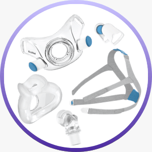 Resmed AirFit F30 Full Face CPAP Mask with Headgear | What's Included
