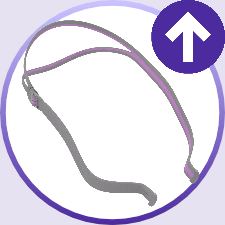 Resmed AirFit P10 Nasal Pillow CPAP Mask Headgear Option | Overview