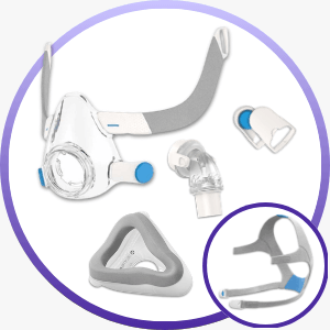 Resmed AirFit F20 Full Face CPAP Mask| What's Included