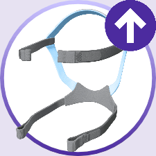 Resmed Quattro Air Full Face CPAP Mask Headgear Option | Overview