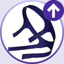 Resmed Quattro FX Full Face CPAP Mask Headgear Option | Overview